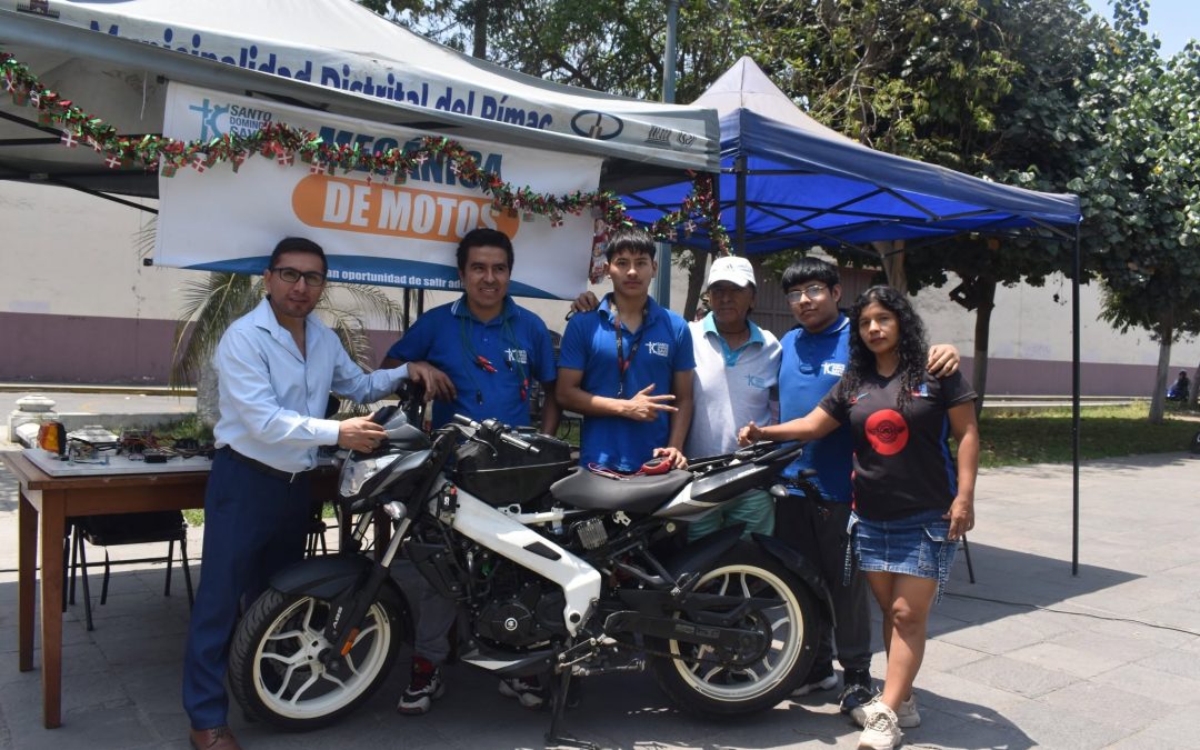 Estudiantes de Mecánica de Motos culminan con éxito su primer módulo
