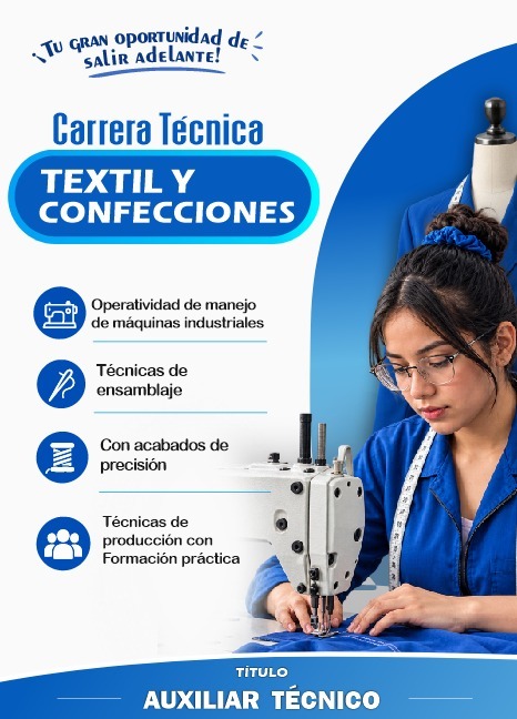 Flyer de Costura y Acabados